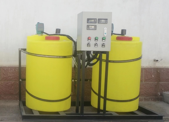 PE Chemical Dosing System For Water Treatment Equipment With Stainless Steel Components