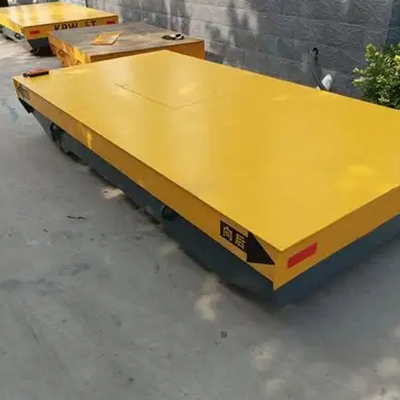 Customizable Flatbed Electric Transfer Cart Q345 Steel For Flexible Movement And Versatility